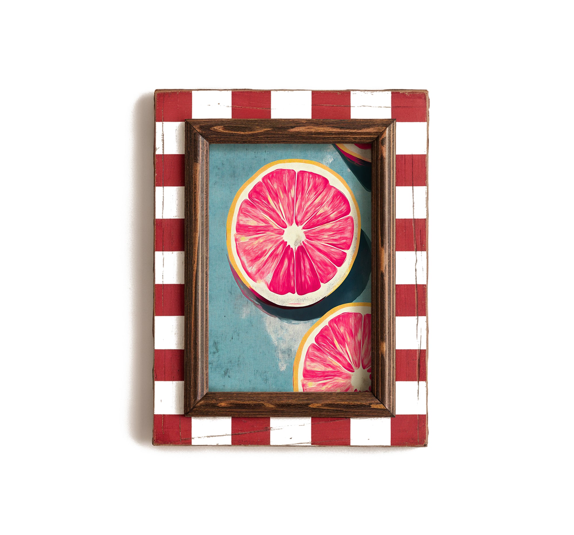 Pink Grapefruit Print