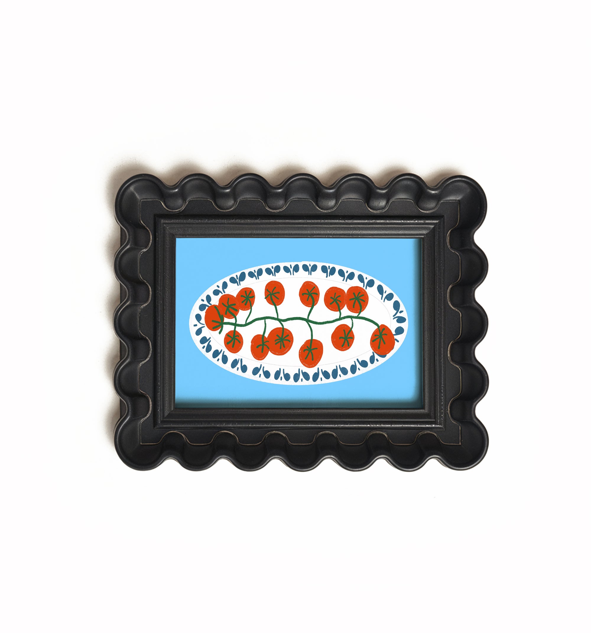 Tomato Plate Print