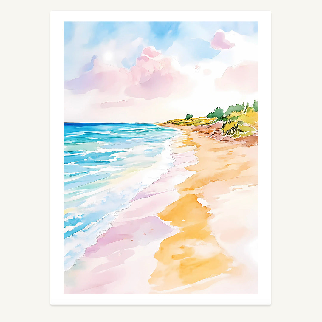 Beach Walk Print