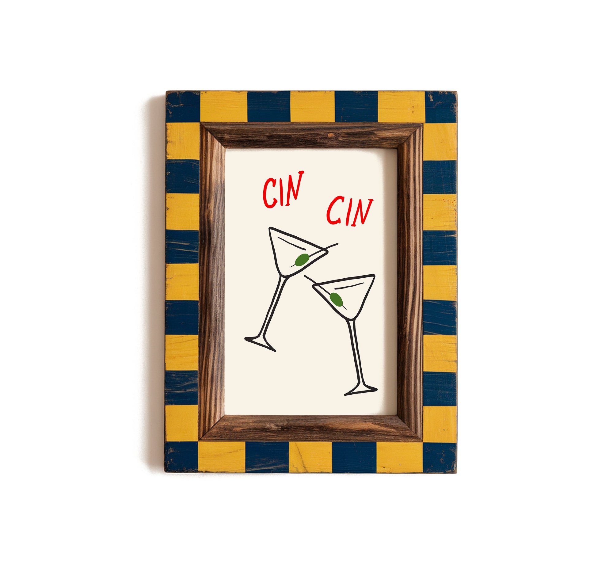 Martini Glass Print