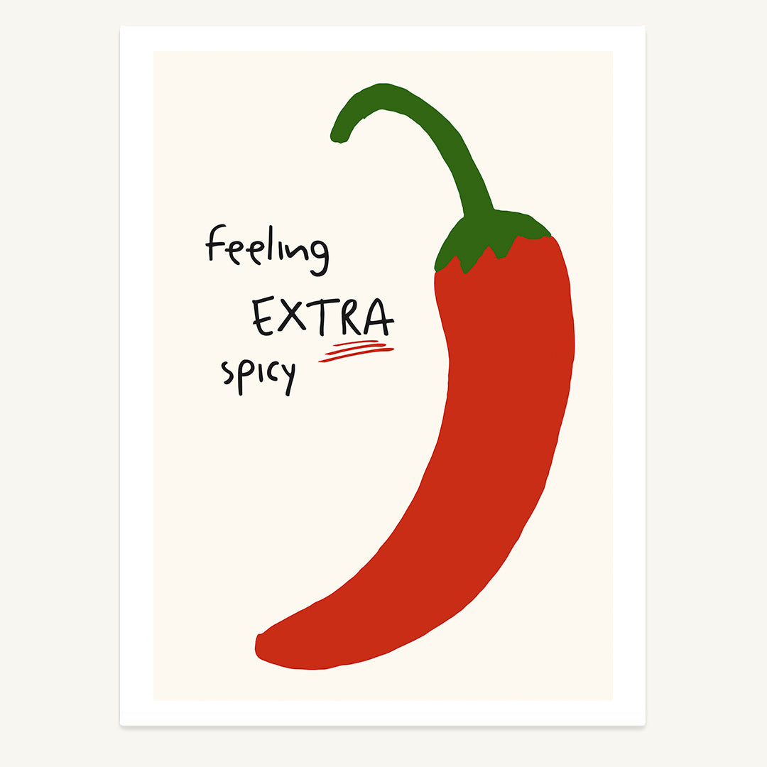 Extra Spicy Print