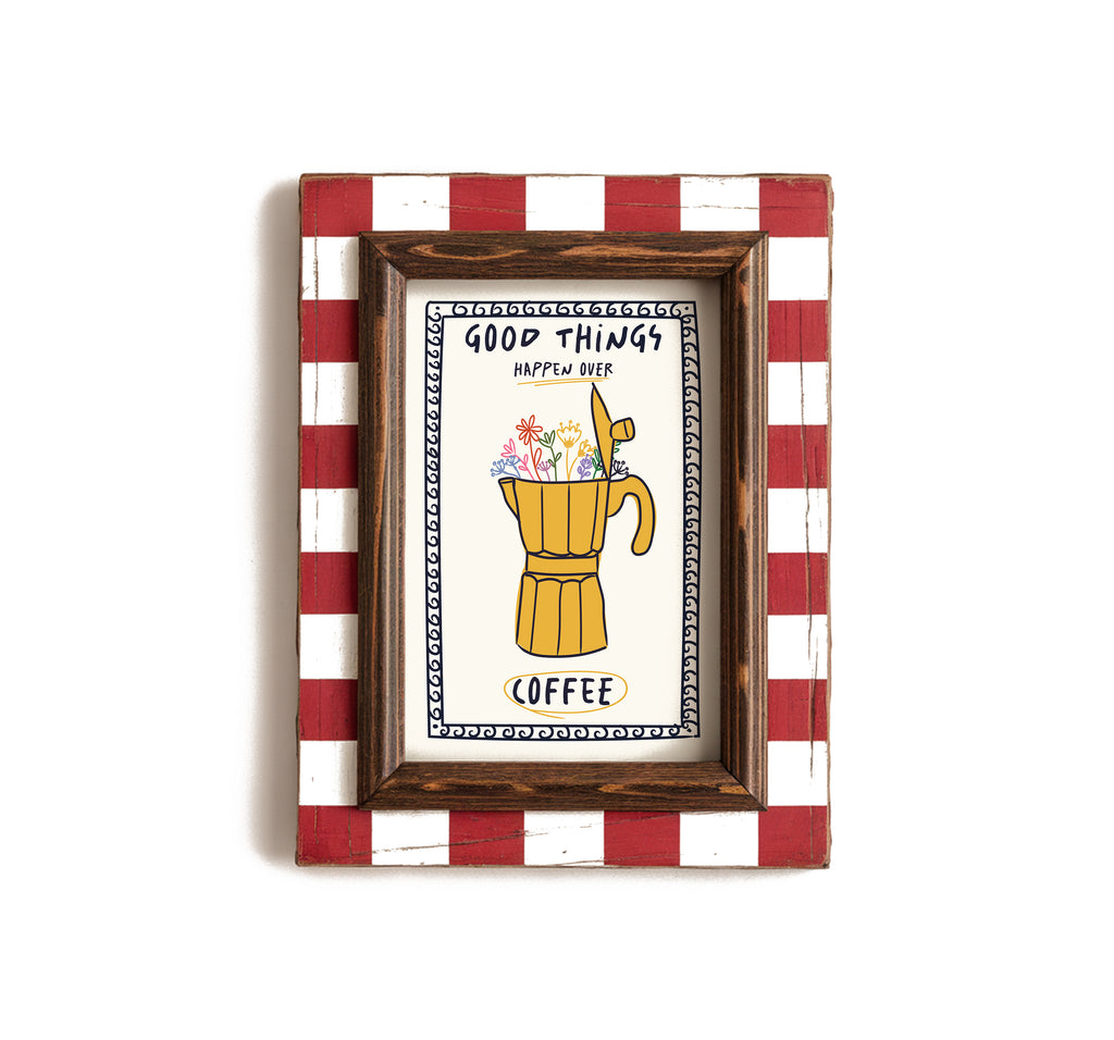 Good Things Coffee Print