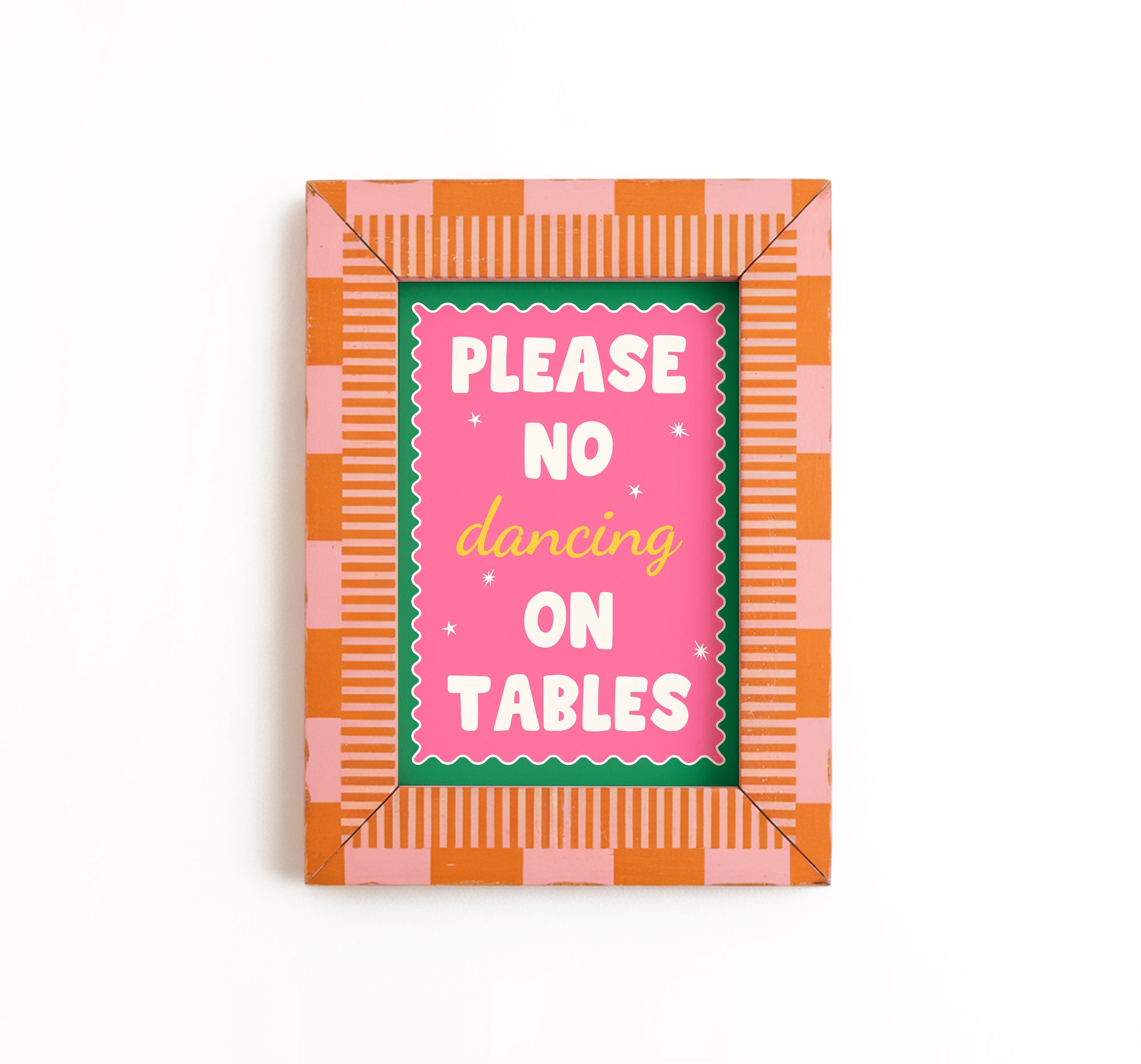 No Dancing Print