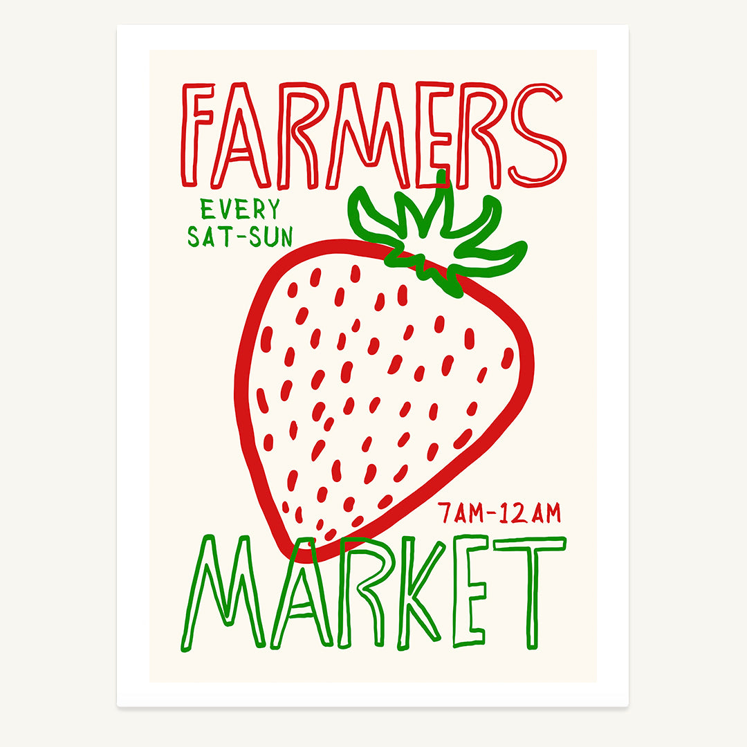 Farmer's Market Print