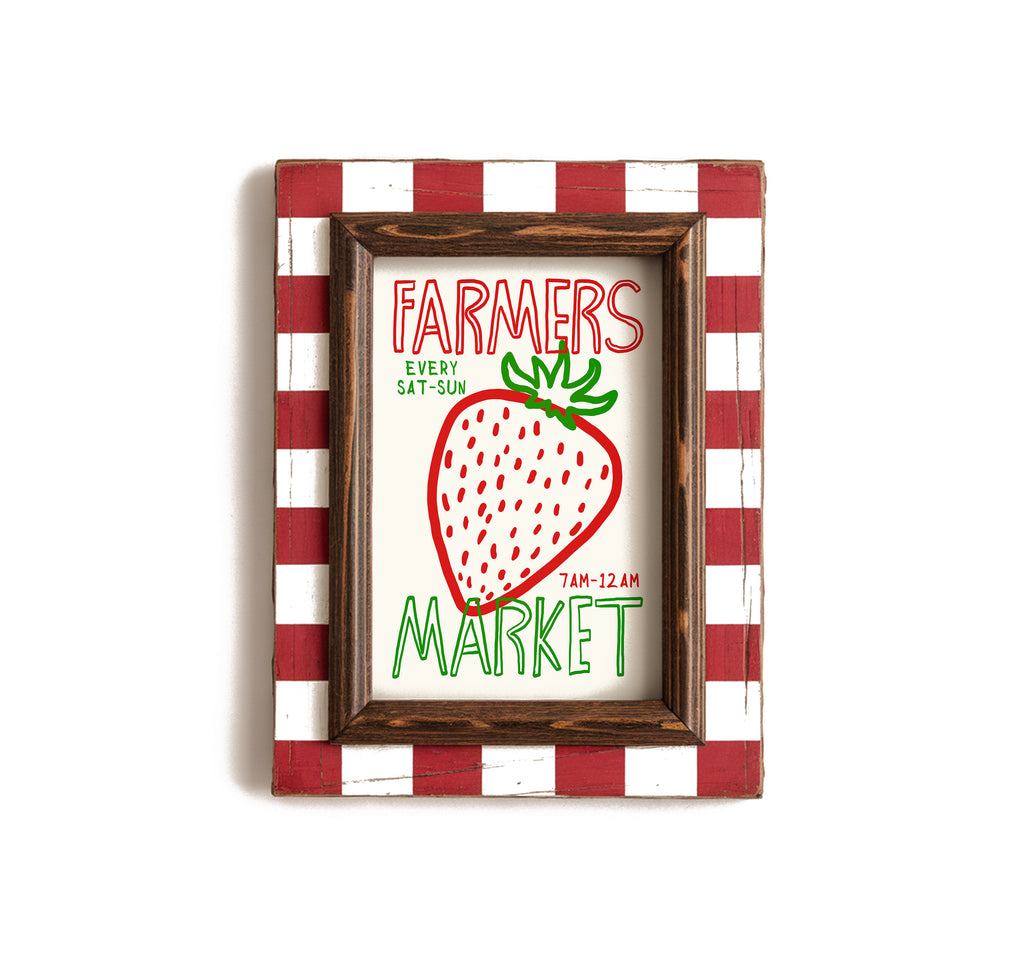 Farmer's Market Print