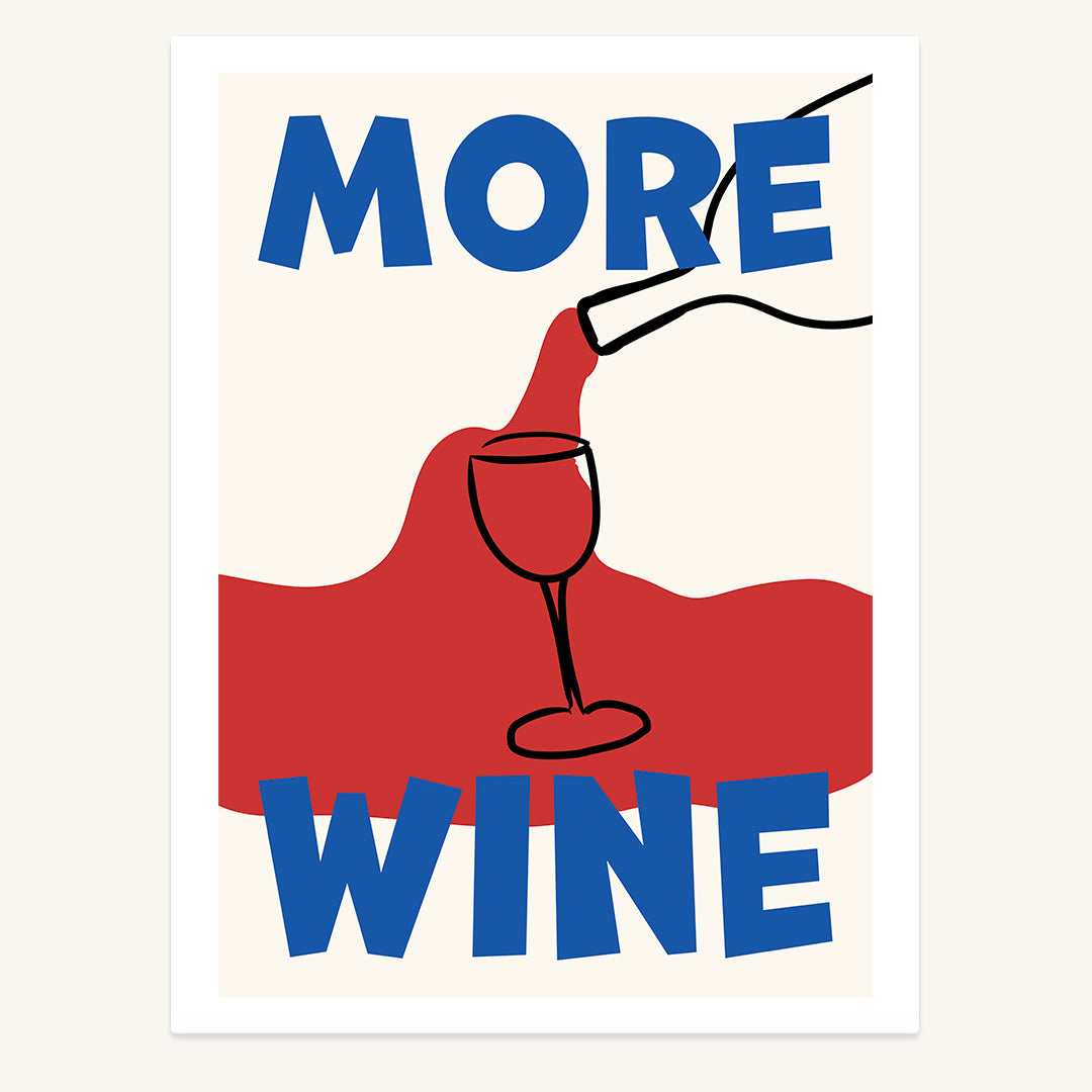 More Wine Print