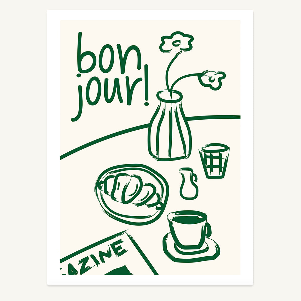 Bonjour Print