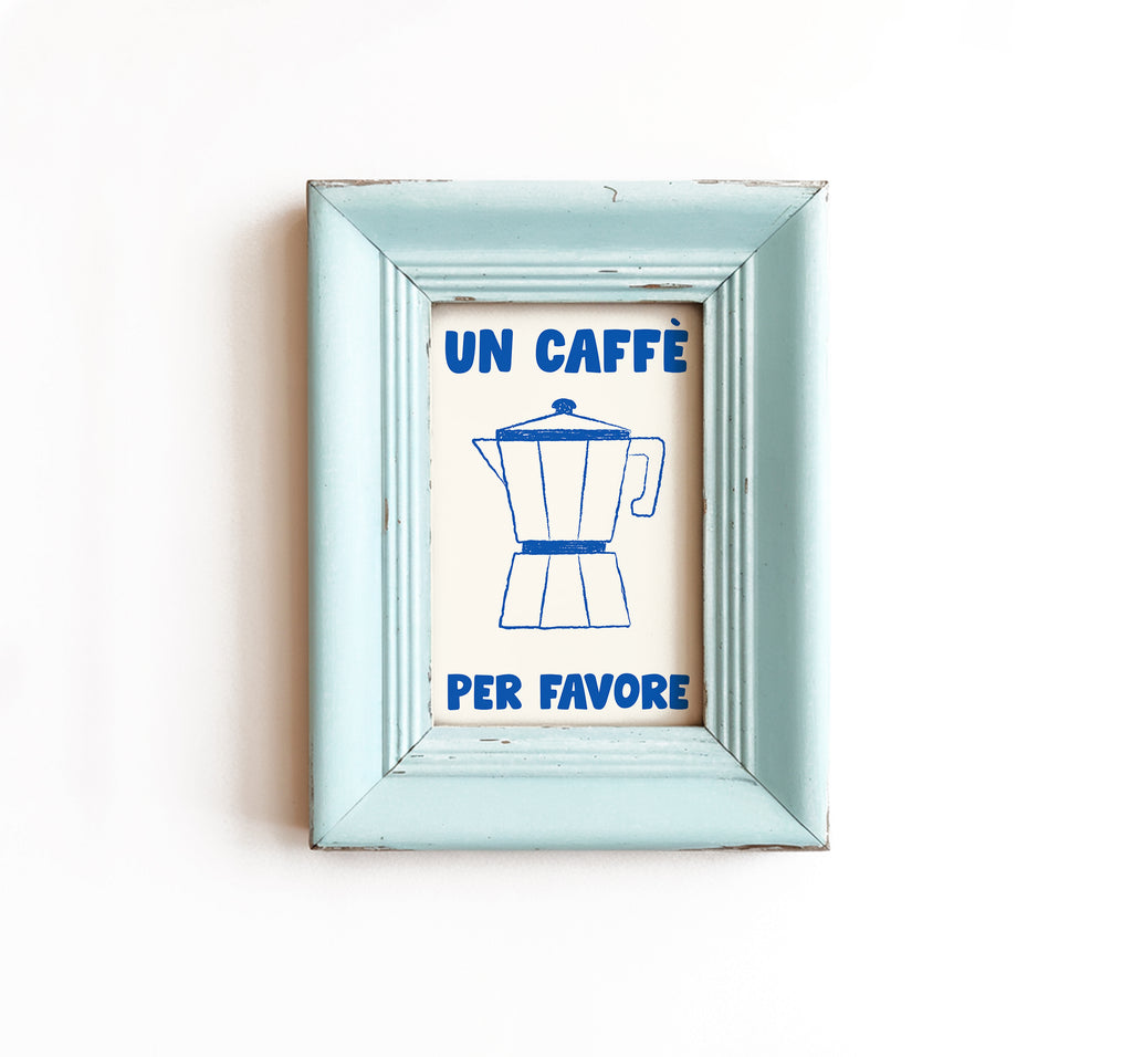 Un Caffe Print