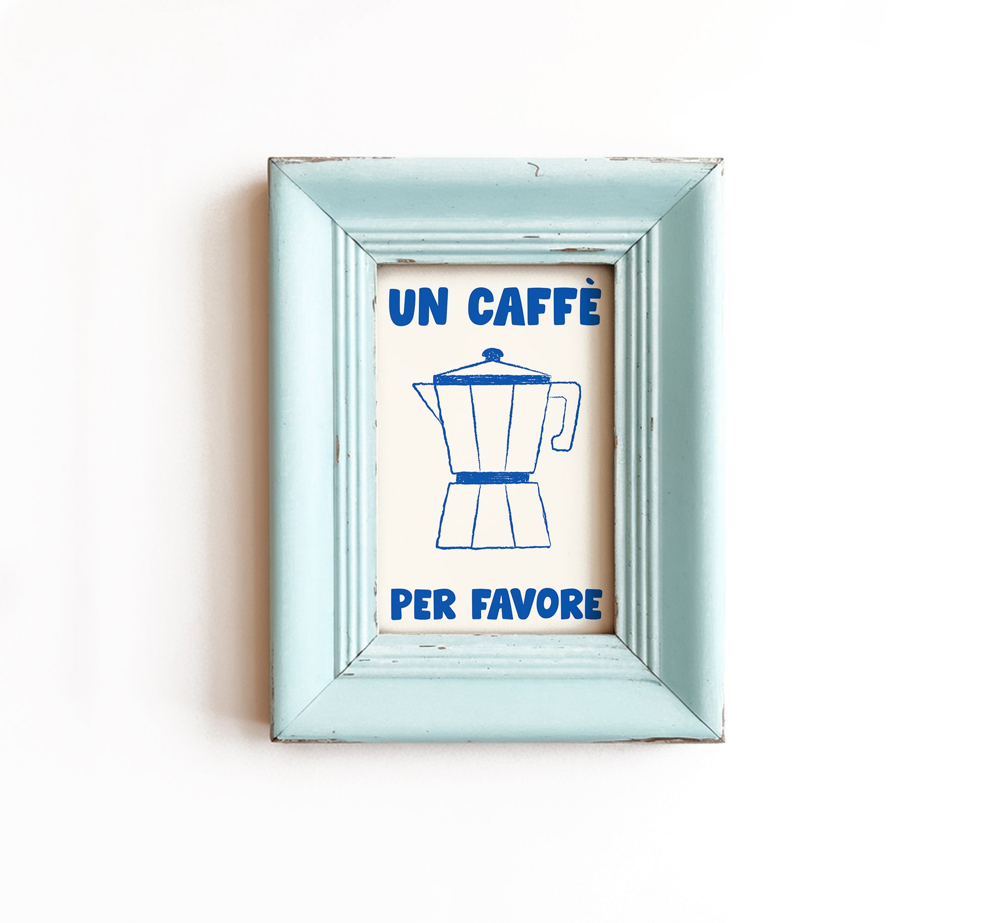 Un Caffe Print
