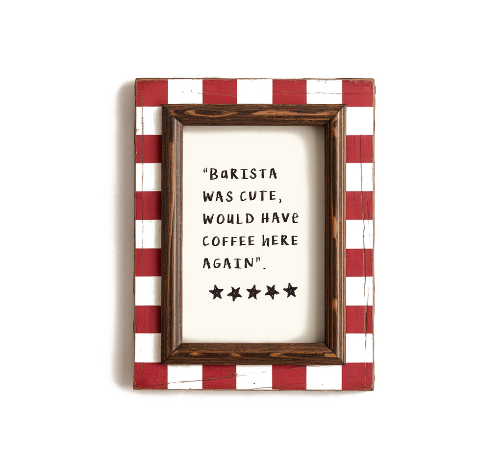 Barista Was Cute Print