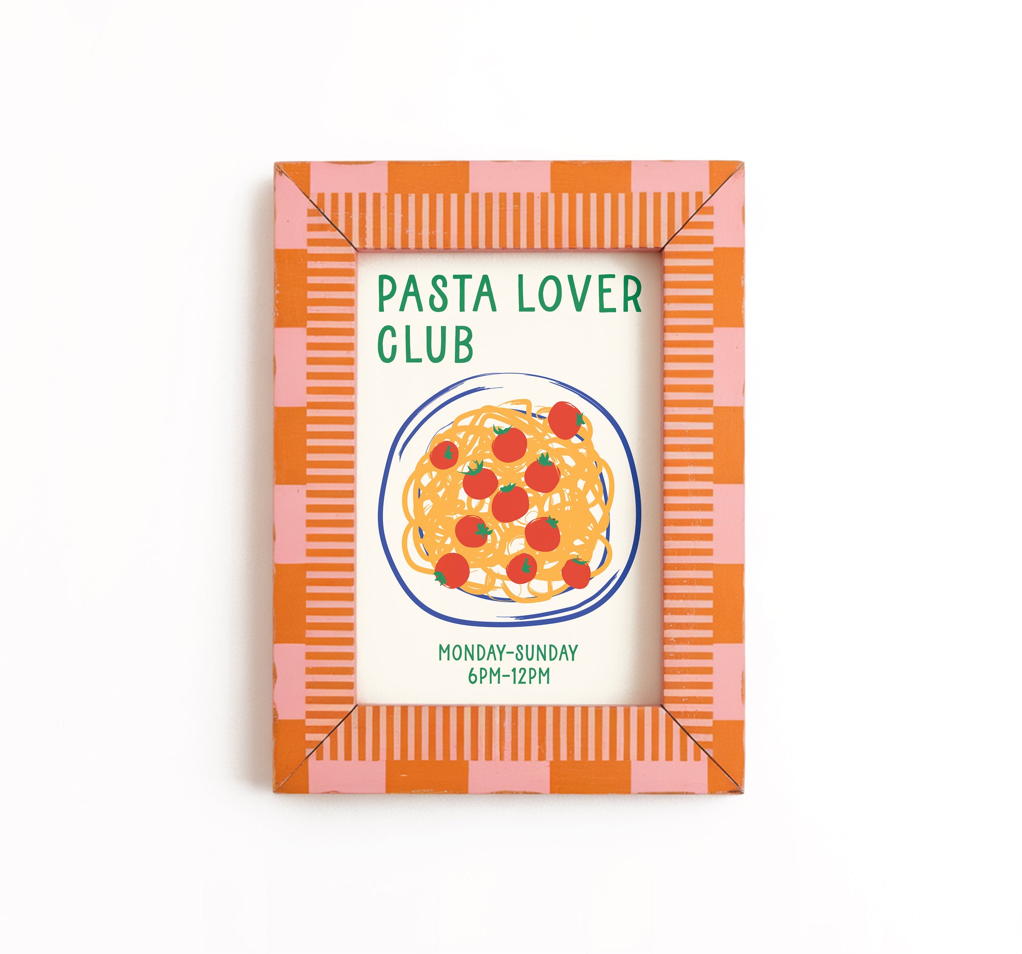 Pasta Club Print