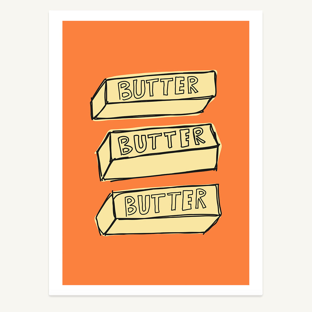 Butter Sticks Print
